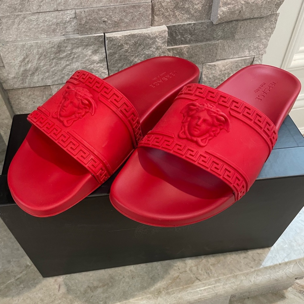 Authentic Versace Medusa Shower Sandal